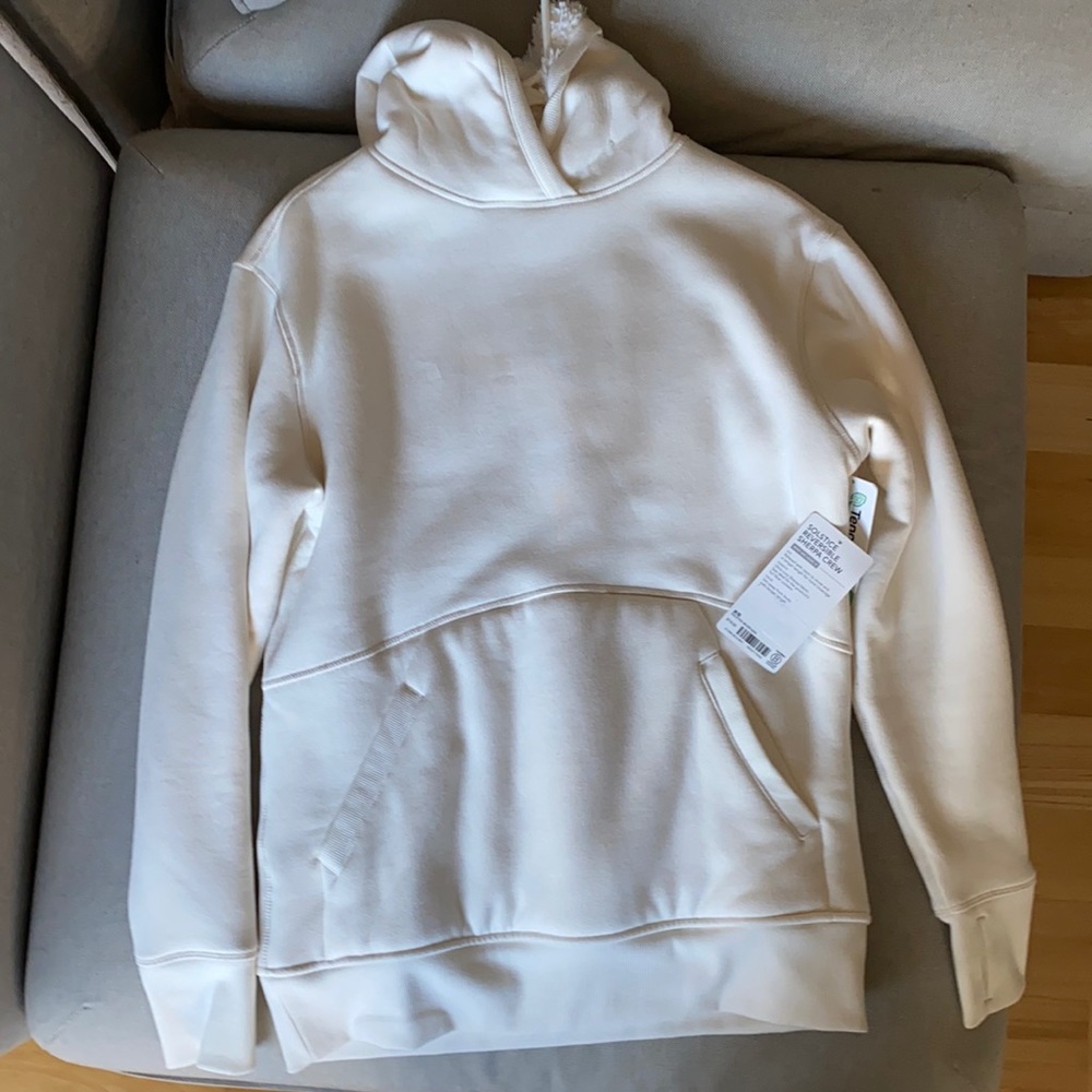 Athleta Sweater - Solstice Reversible Sherpa Crew